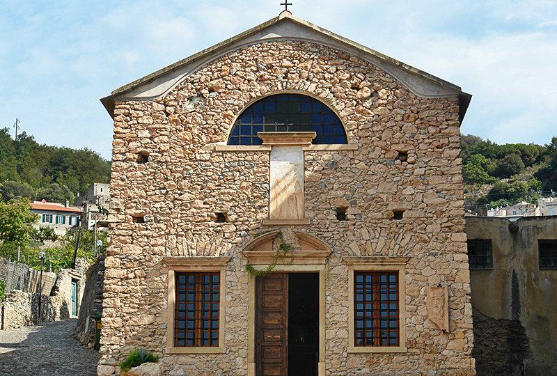 A church in Borgio Verezzi, Liguria