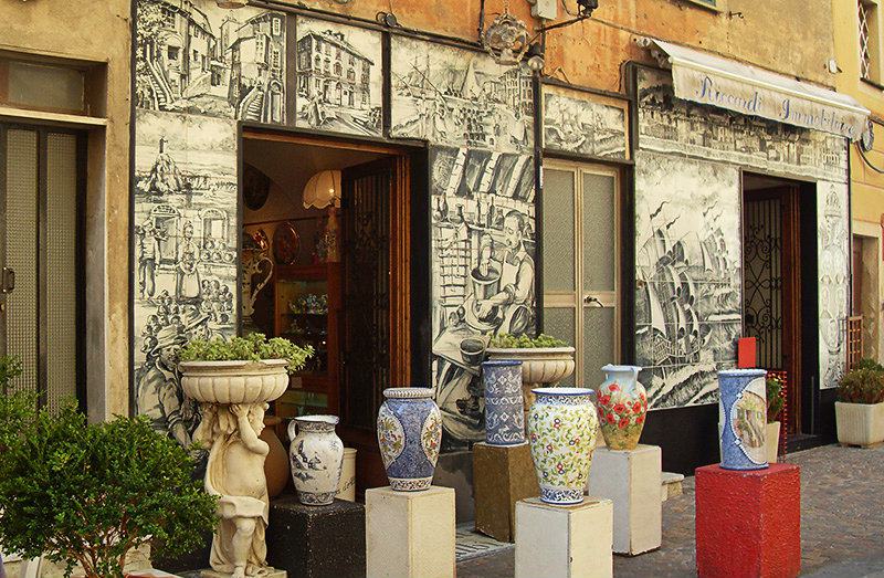 Albisola - a center of italian ceramics
