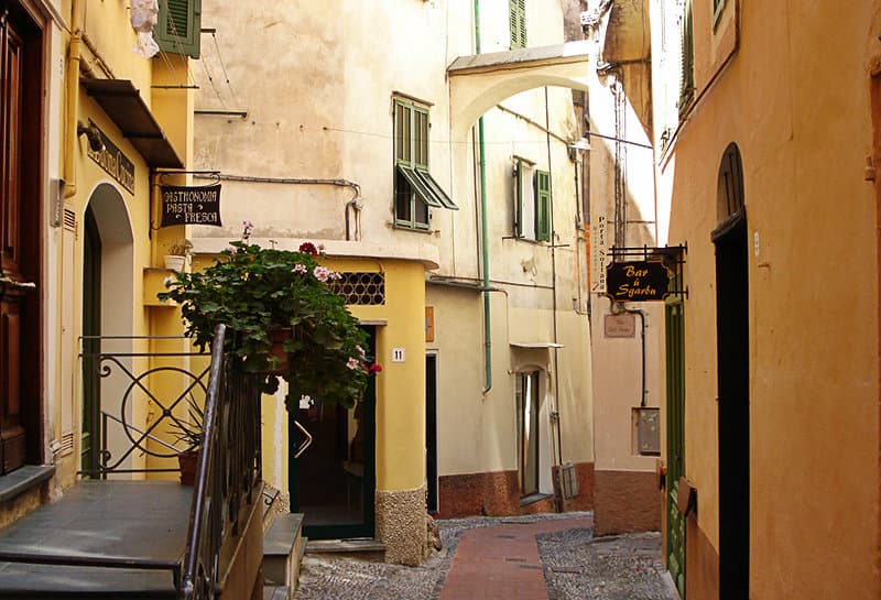 A street of Bordighera