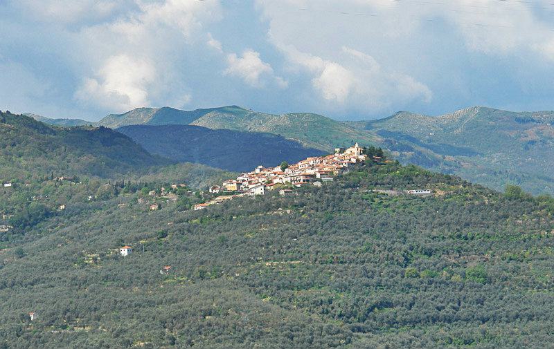 A beautiful view of holiday resort Chiusavecchia