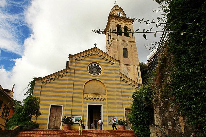 An old church in Portofino