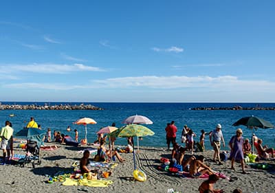 Beaches in Liguria