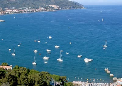 Sailing in Diano Marina, Liguria