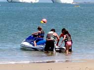 You can also try jet skiing in many fascinating parts of Liguria. 